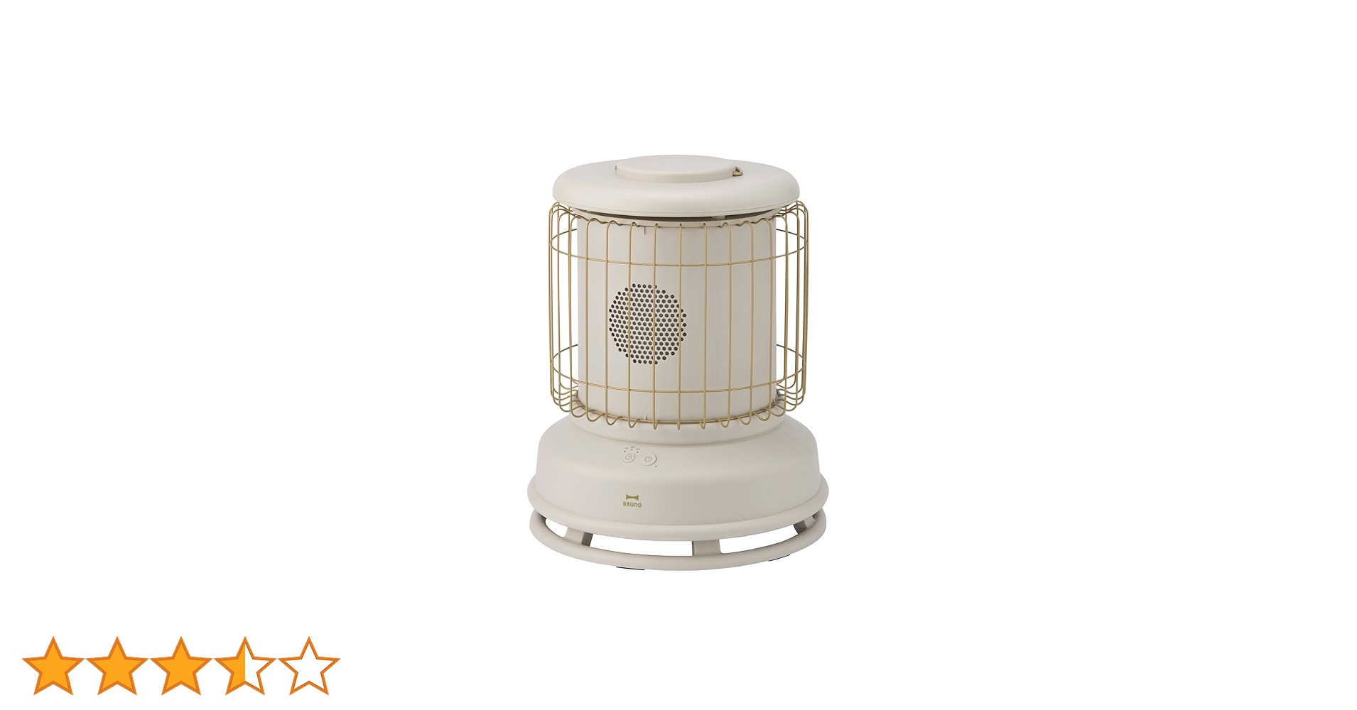 Amazon.co.jp: BRUNO BOE100-GRG Fan Heater, Omnidirectional